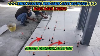 CARA PASANG KERAMIK LANTAI 30 X 60 PARKIR MOBIL [upl. by Ameehs]