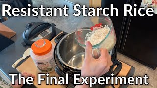 Testing Resistant Starch pt 4  Rice Revisited  The Final Experiment on Blood Glucose [upl. by Philemon]