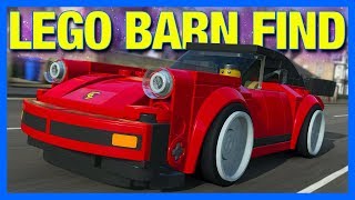 Forza Horizon 4 LEGO  BARN FIND CAR LEGO Porsche 911 Customization [upl. by Nahtanaj278]