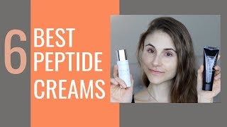 MY TOP 6 PEPTIDE CREAMS DRUGSTORE amp HIGH END DR DRAY [upl. by Pettiford]