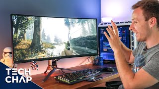 ASUS ROG PG35VQ Review  The Best GAMING Monitor in the World  The Tech Chap [upl. by Huskamp]