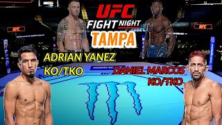 UFC Tampa Adrian Yanez TAKES ON Daniel Marcos [upl. by Fiorenza]