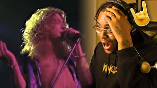 OMG WOW  Rap Fan Reacts To Led Zeppelin  Stairway to Heaven Live [upl. by Mcgray]