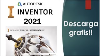 INVENTOR 2021 Descarga ¡GRATIS  Licencia por 1 año [upl. by Arjun288]