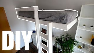 DIY Hochbett selber bauen Das schwebt einfach Anleitung [upl. by Muns]