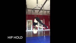 50 Intermediate Level Aerial HoopLyra Tricks [upl. by Aspia]