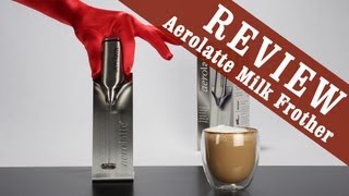 Aerolatte Milk Frother  Exclusive Review [upl. by Faxen130]