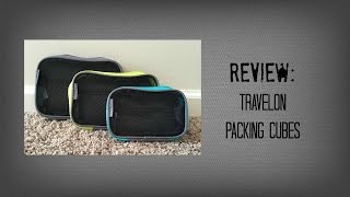 Review Travelon Packing Cubes [upl. by Now825]