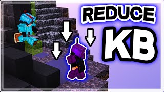 How To Take Less KNOCKBACK In Minecraft BedWars PvP [upl. by Fari]