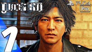 JUDGMENT  Gameplay Walkthrough Part 1  Prologue Full Game PS4 PRO [upl. by Avir22]