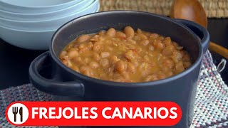 COMO HACER FREJOLES CANARIOS  RECETA PERUANA [upl. by Otte]