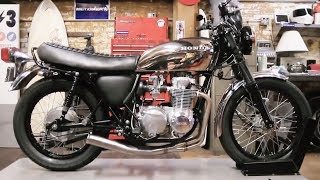 Classic Motorcycle Restoration  Honda CB 550 Four [upl. by Ahsila]