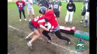 Womens American Football  RHUL Bears [upl. by Adnav]