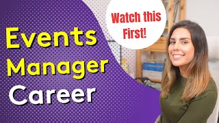 EVENTS MANAGER CAREER  What to Know Before Choosing this Career [upl. by Enneiviv]