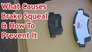 What Causes Brake Squeal amp How To Prevent It [upl. by Tnek]