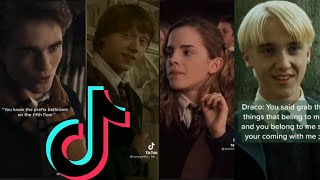 Harry Potter POV  Edits Tiktok Compilation  Harry Potter Casts x YN [upl. by Refinnaej]