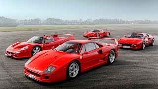 Ferrari Enzo F40 F50 amp 288 GTO  Top Gear [upl. by Nonnerb798]