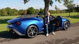 Driving An UltraRare £13m Vanquish Zagato Speedster [upl. by Ainoyek]