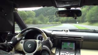 Lexus LFA Nordschleife lap [upl. by Christalle]