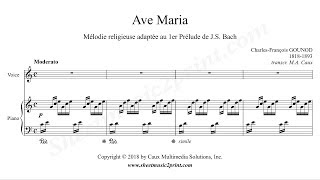 Gounod  Ave Maria  C Major [upl. by Sidon]