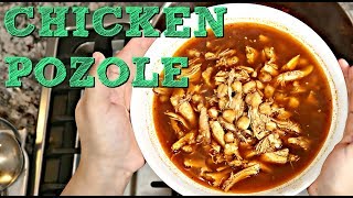 How To Make Red Pozole Chicken  Easy Chicken Pozole Recipe  Pozole Rojo Recipe [upl. by Acinemod]