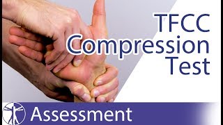 TFCC Compression Test  Triangular Fibrocartilage Complex Lesions [upl. by Nnylav]