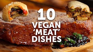 10 VEGAN MEAT DISHES  BOSH  VEGAN [upl. by Eselahc306]