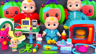 68 Minutes Satisfying with Unboxing COCOMELON Doctor Toys Kitchen Playset Collection ASMR [upl. by Danni]