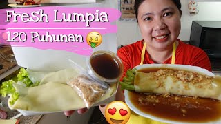 How to make FRESH LUMPIA pang Negosyo  Lumpiang Sariwa Recipe for Business with Costing [upl. by Wylie449]