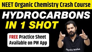 HYDROCARBONS in 1 Shot  All Concepts Tricks amp PYQs Covered  Class 11  NEET [upl. by Biebel855]