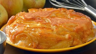 Tarta de Manzana en Sartén 🍎 ¡100 SIN HORNO ✅ [upl. by Gallard]