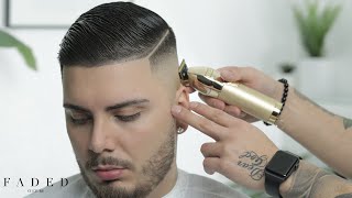 Skin Fade – A Step by Step Tutorial ☑️ Barber Tutorial  The best Hairstyles for Men [upl. by Nekciv754]