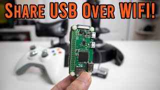 Converting Any USB Device to A Wireless USB using Raspberry Pi Zero [upl. by Anotyad]