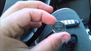 How to replace nissan key fob battery [upl. by Malka607]