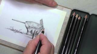 How To Draw with Aquarelle Graphite Pencils  FaberCastell [upl. by Rafaelof700]