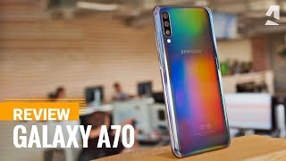 Samsung Galaxy A70 review [upl. by Ayal]