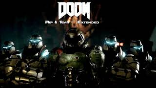 DOOM 2016 OST — Rip amp Tear Extended [upl. by Corvese]