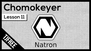 Natron Lesson 11  Chromokeyer Green amp Blue Screen Effects FREE [upl. by Tamqrah]