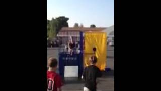 Allison Croghan Dunk Tank at St Ambrose 1 [upl. by Farhi103]