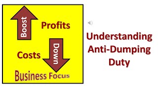 Understanding Anti Dumping Duty [upl. by Theodore288]