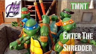 TMNT Stop Motion Film TMNT vs The Shredder [upl. by Delfeena276]