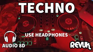 8D Techno Mix  8D AUDIO USE HEADPHONES [upl. by Jaela754]