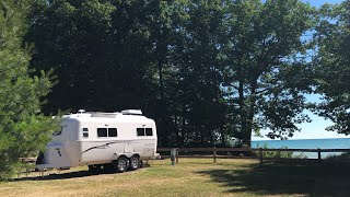 Oliver Legacy Elite II Lakeport State Park Michigan Camping trip [upl. by Lianna]