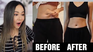 SHOCKING Chloe Ting Workout RESULTS  10 ABS amp BOOTY TRANSFORMATIONS [upl. by Vern]