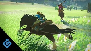 Zelda Breath of the Wild ANIMATED in 2 MINUTES for 35th [upl. by Aneelehs]