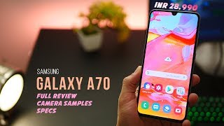 Samsung Galaxy A70  Full Review Unboxing Specs and Price [upl. by Vadnee]