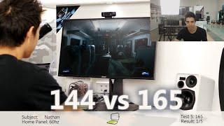 Tested Can You Tell the Difference Between 144 and 165hz [upl. by Nij57]