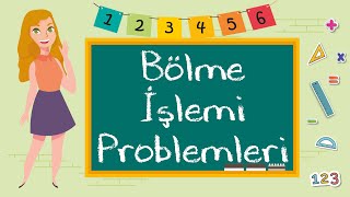 2 Sınıf  Bölme İşlemi Problemleri [upl. by Uriia]