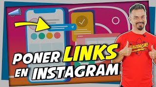 📲 4 formas de poner un Link o Enlace en Instagram  Tutorial en ESPAÑOL [upl. by Placido167]