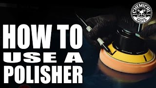 How To Use A Polisher  Car Detailing Basics  Chemical Guys  TORQX Dual Action Polisher [upl. by Oicam970]